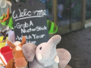 We're going to meet some butterflies!