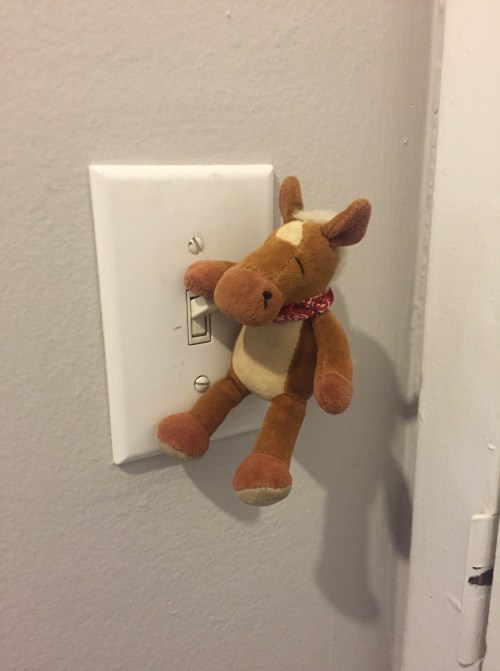 Turn off lights when you leave a room! 