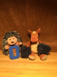 GIVE US AN O! O is for One! Hedgehogs are one of the three animals that hibernate in the UK!